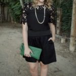 Black on Black with Pearls