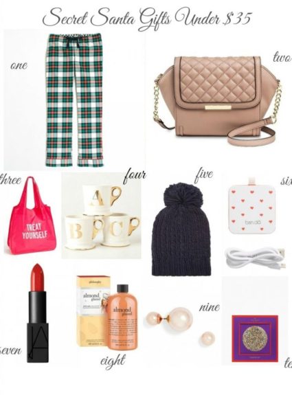 Holiday Gift Guide: Secret Santa Gifts Under $35