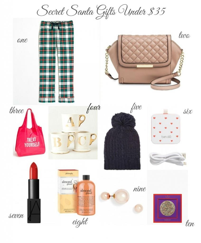 Holiday Gift Guide: Secret Santa Gifts Under $35 - Middle Of Somewhere