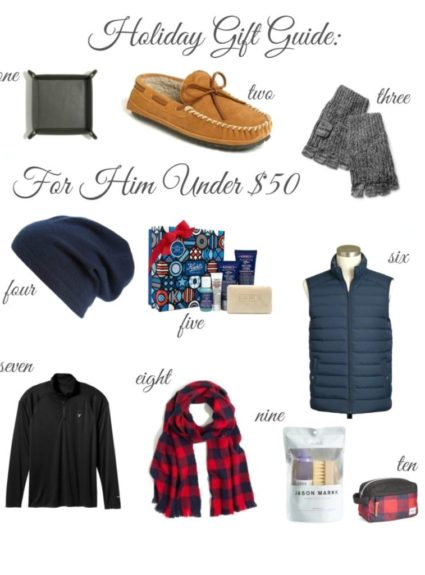 Holiday Gift Guide: For Him Under $50