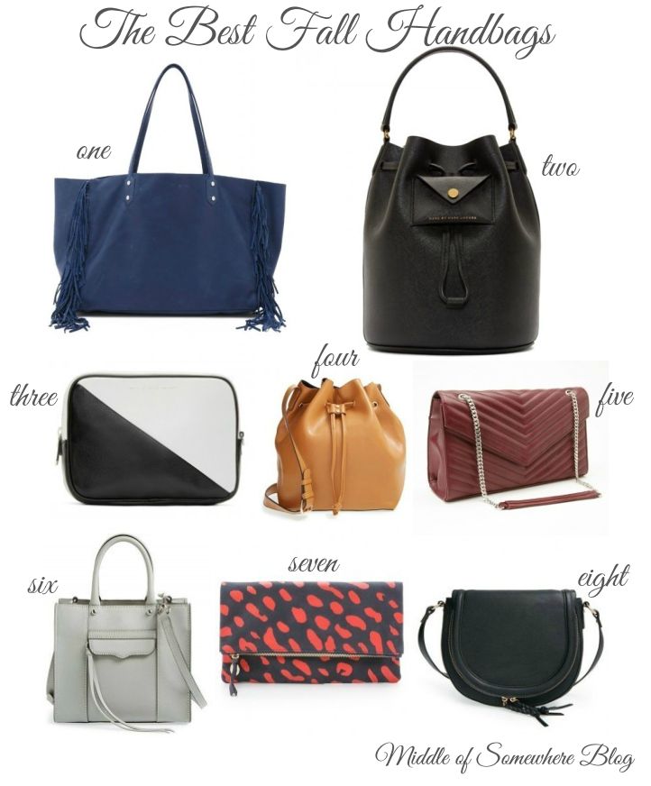 The Best Fall Handbags - Middle of Somewhere