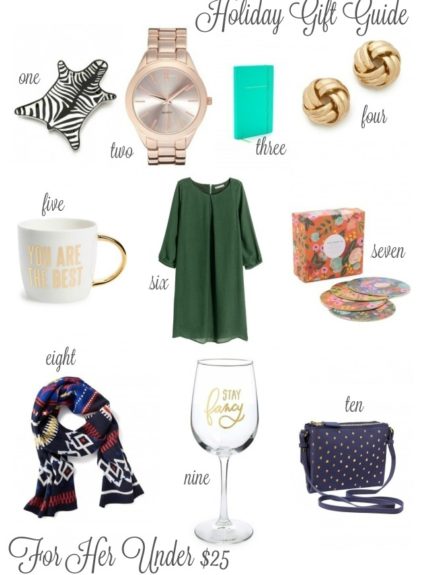 Gift Guide: For Her Under $25!