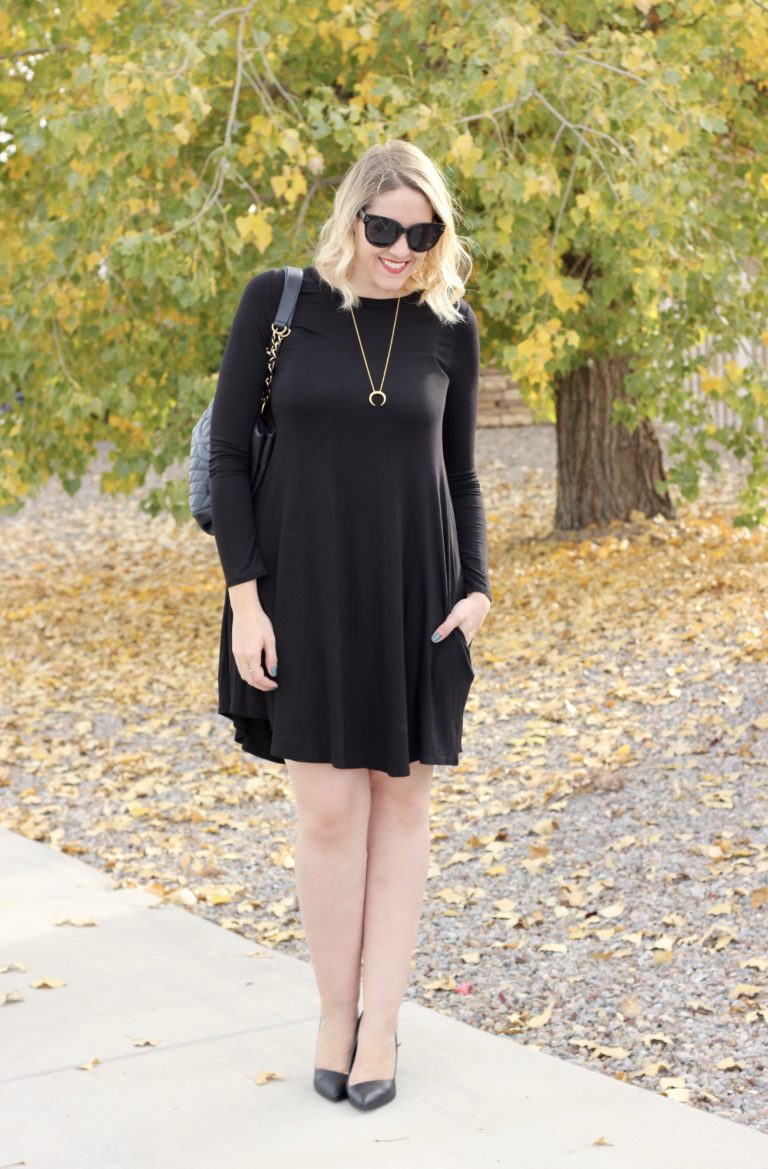 The Weekly Style Edit Link Up: Black Dress - Middle of Somewhere