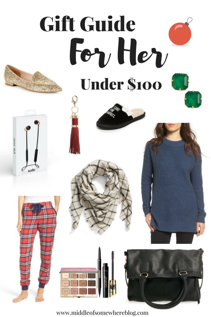 Holiday Gift Guide For Her Under 100 Middle of Somewhere