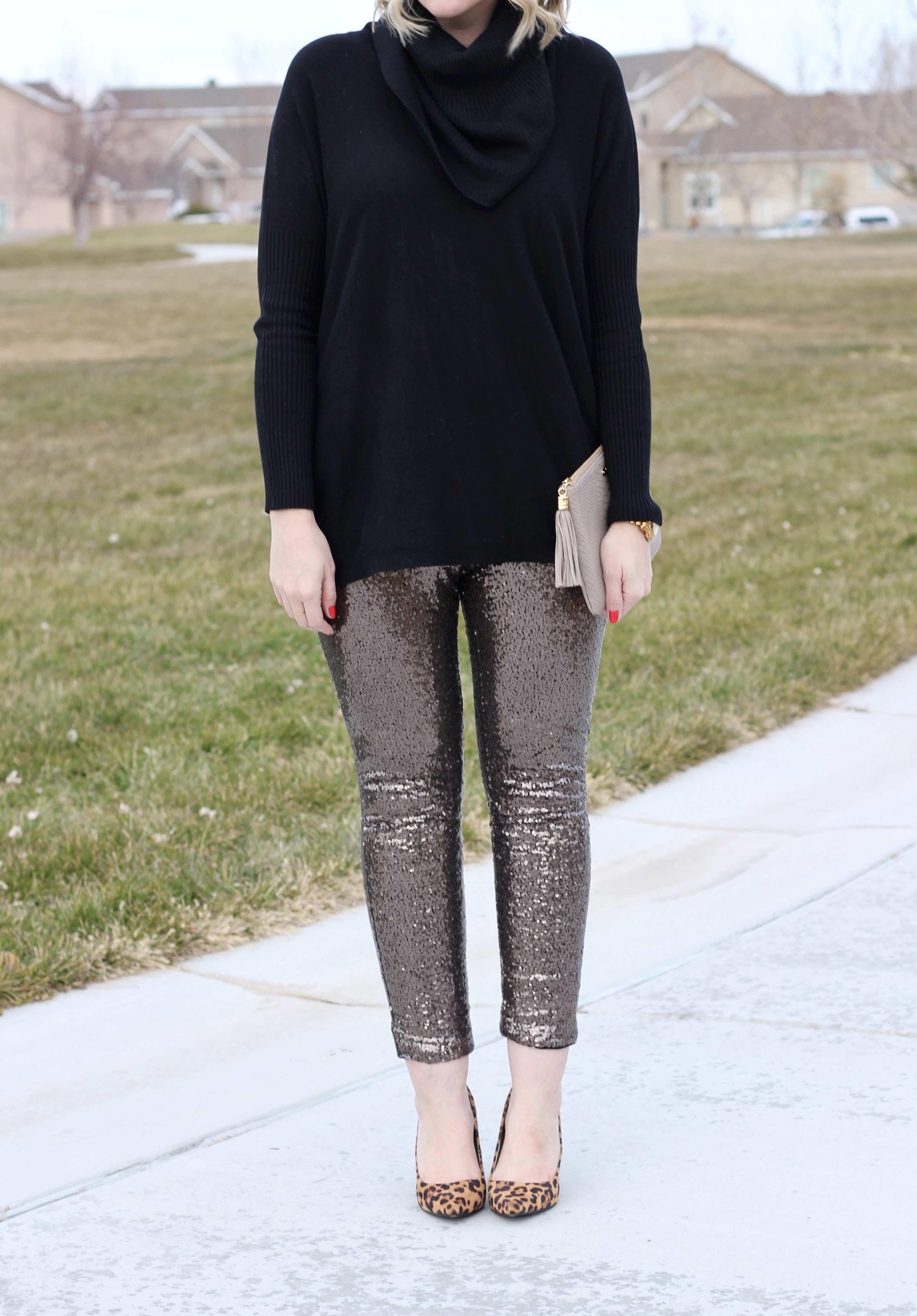 Sequin Pants & The Weekly Style Edit Link Up - Middle of Somewhere