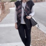 Plaid Blanket Vest & The Weekly Style Edit Link Up