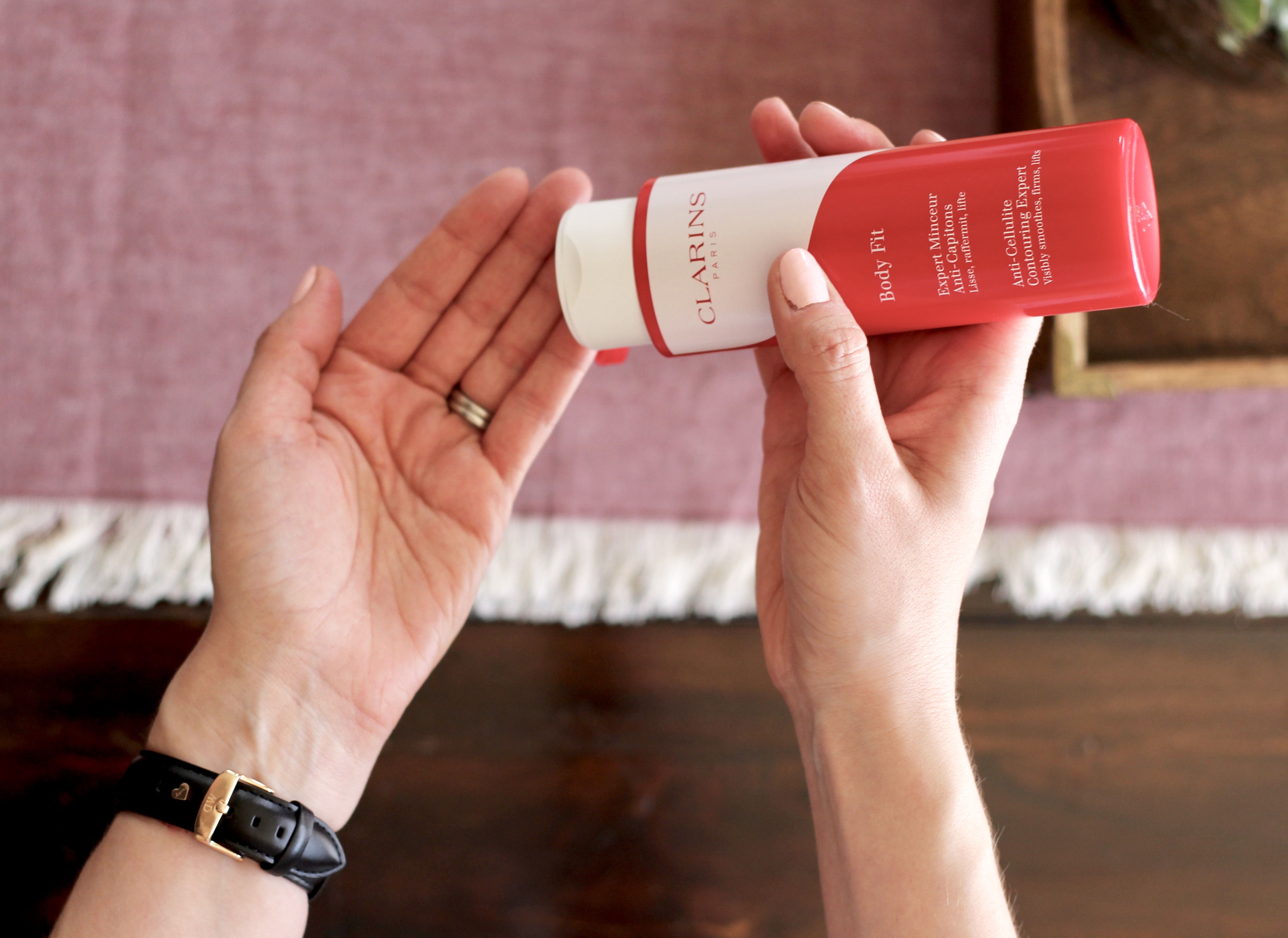 Get rid of cellulite with Clarins Body Fit Gel