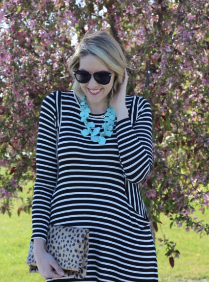 Striped Midi Dress + The Weekly Style Edit Link Up
