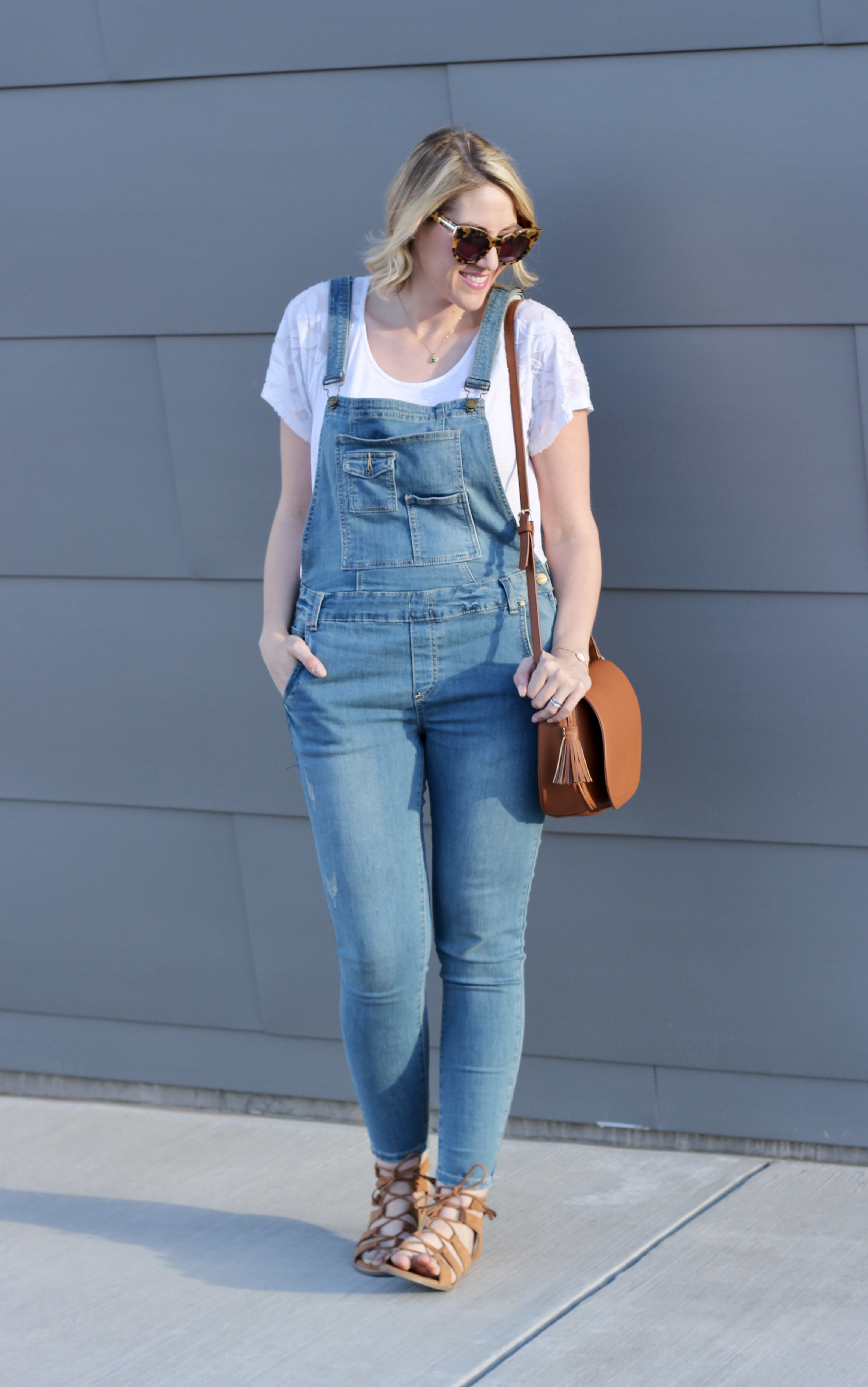 Denim Overalls & The Weekly Style Edit Link Up - Middle of Somewhere