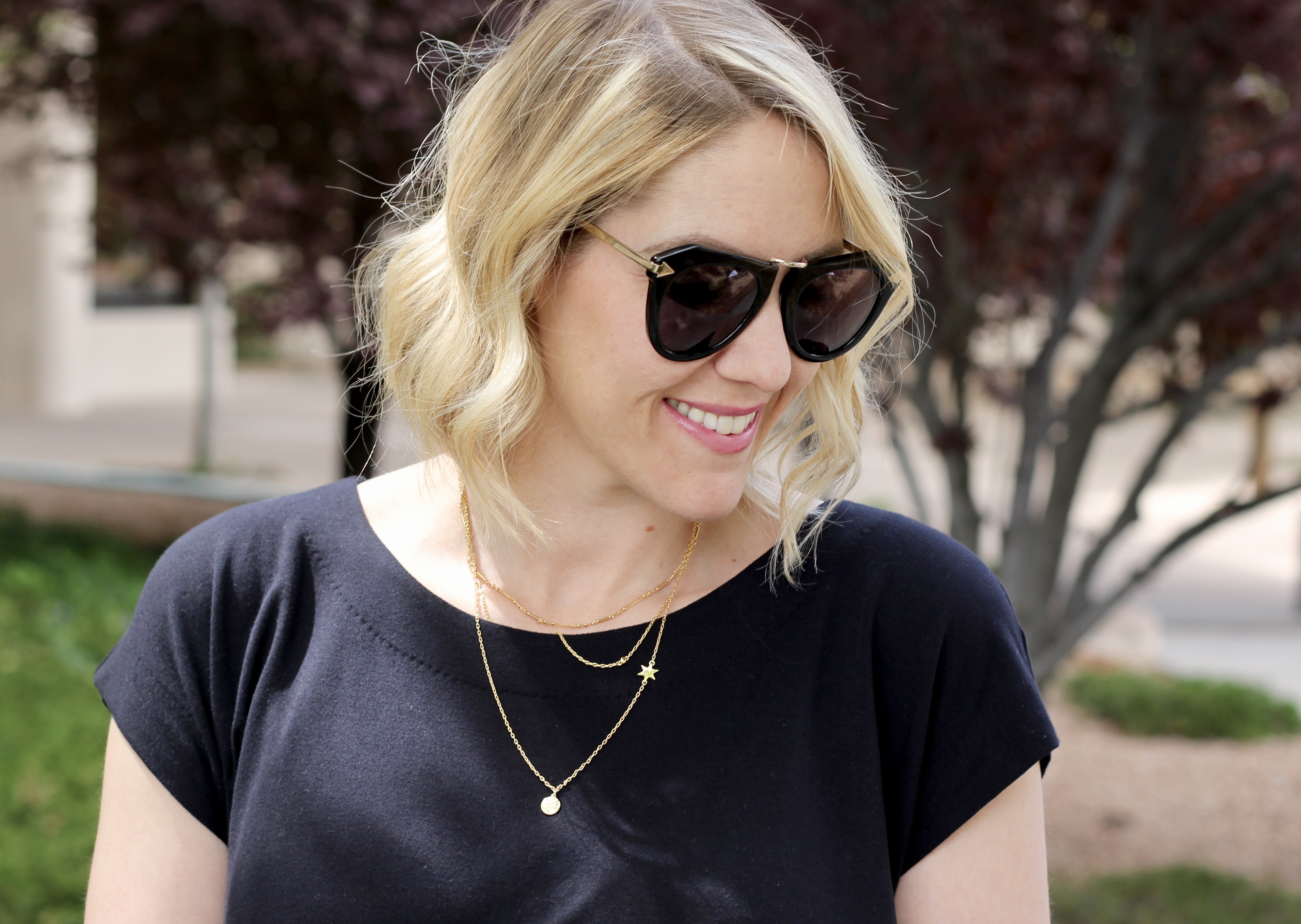 baublebar layered necklace