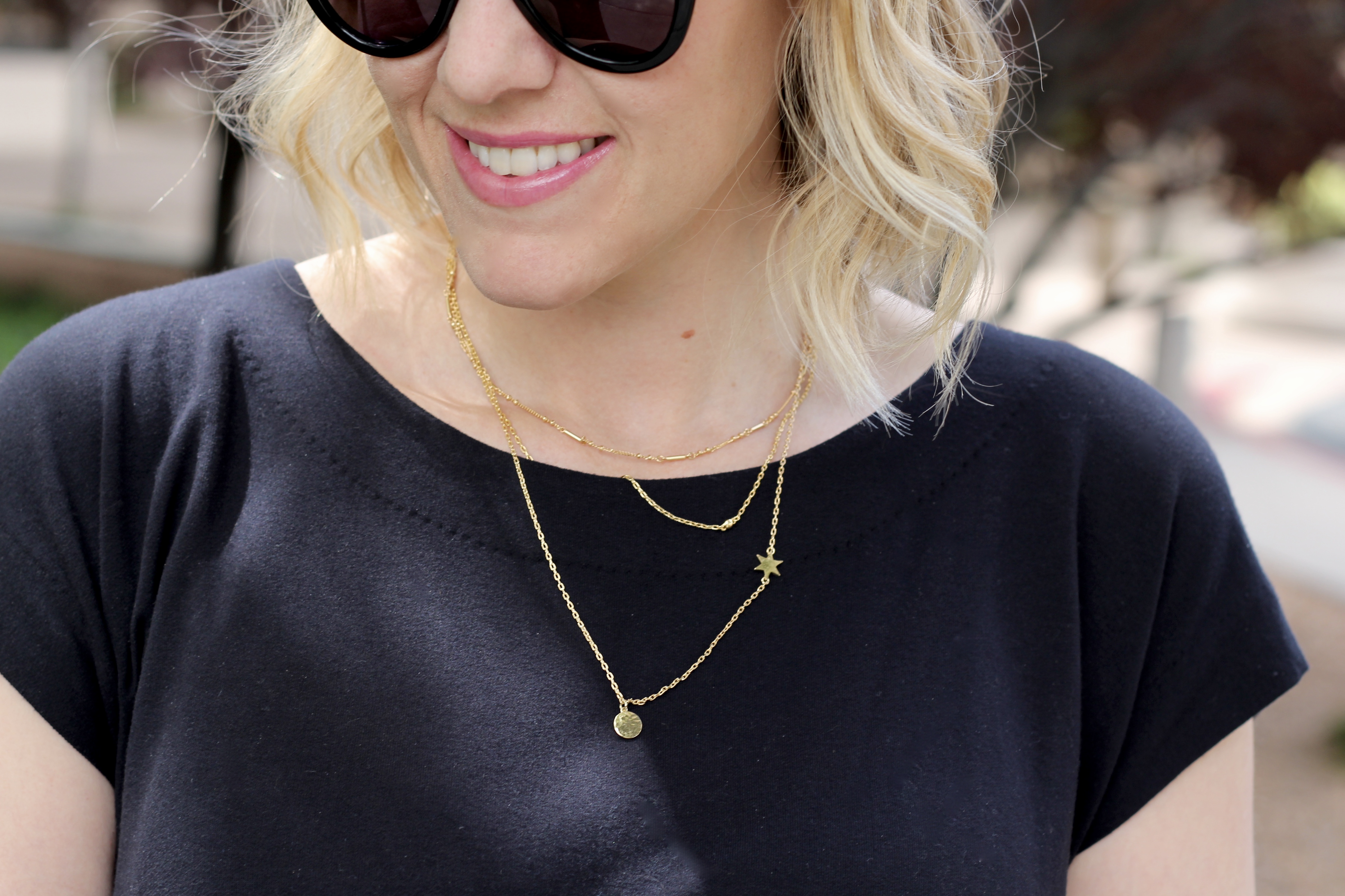 baublebar layered necklace