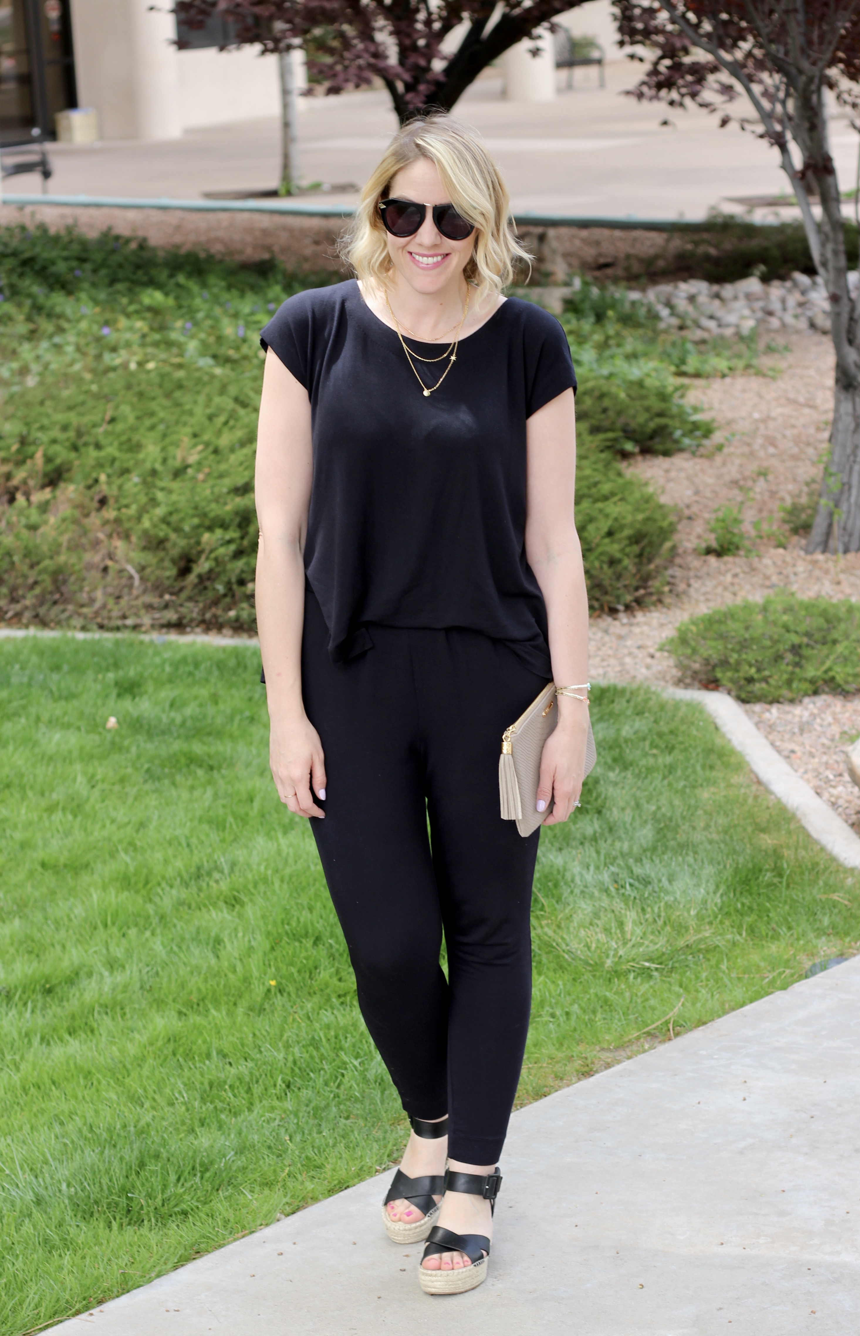 Cabi black jumpsuit for spring