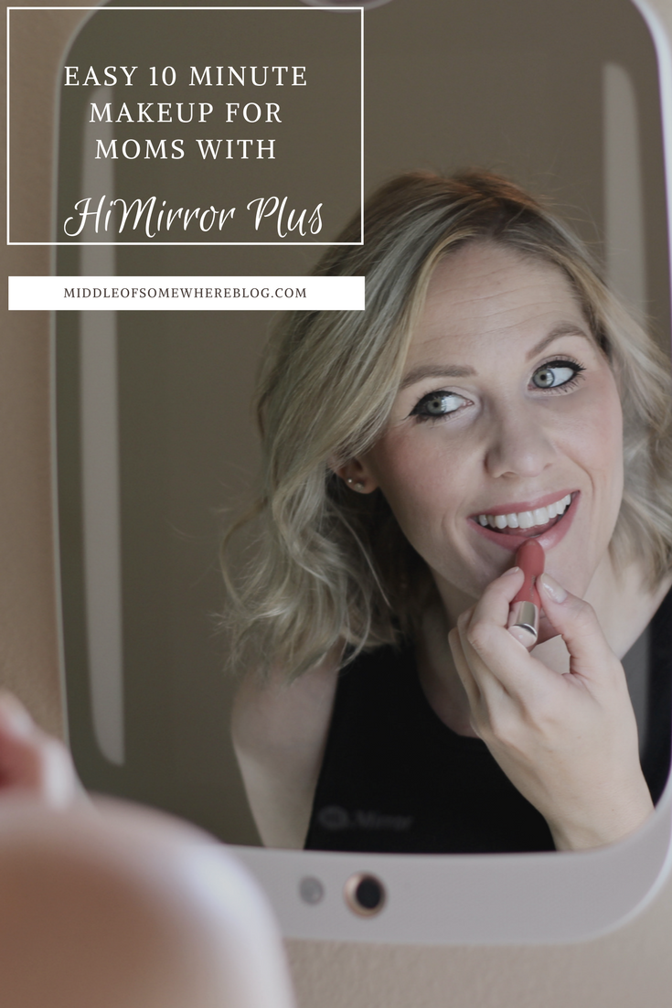 easy 10 minute makeup look for moms