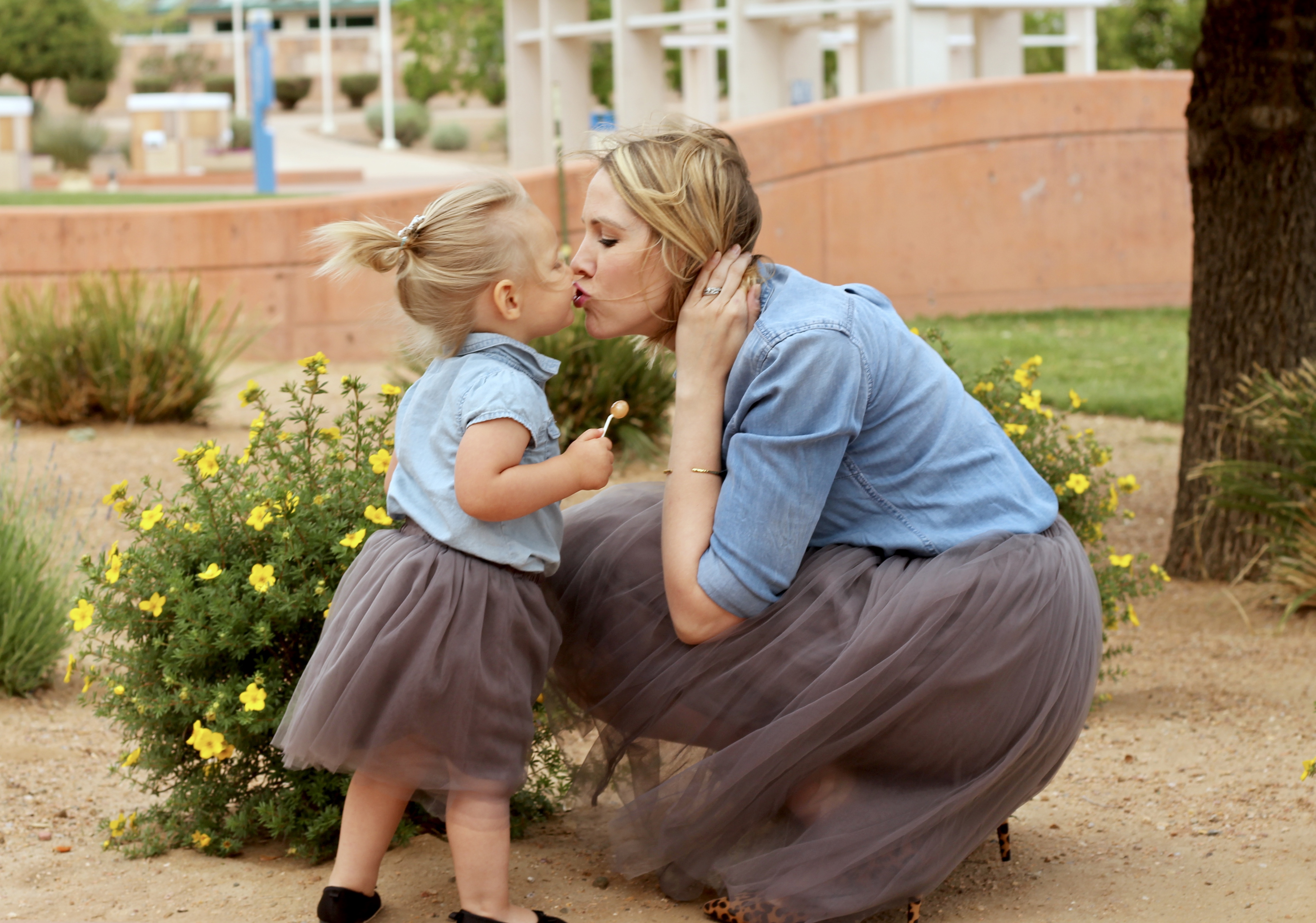 mommy and me tulle skirts