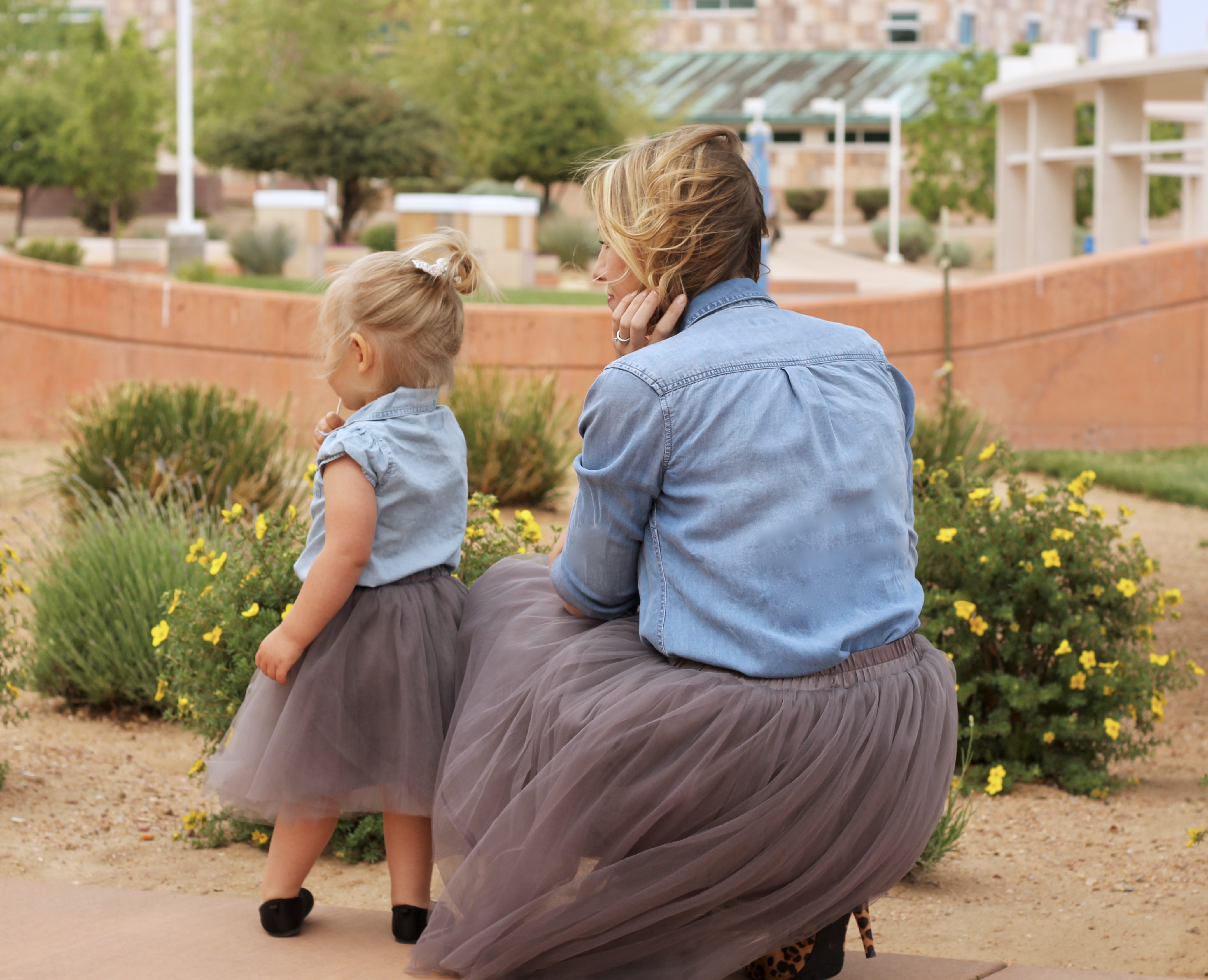 mommy me tulle skirts