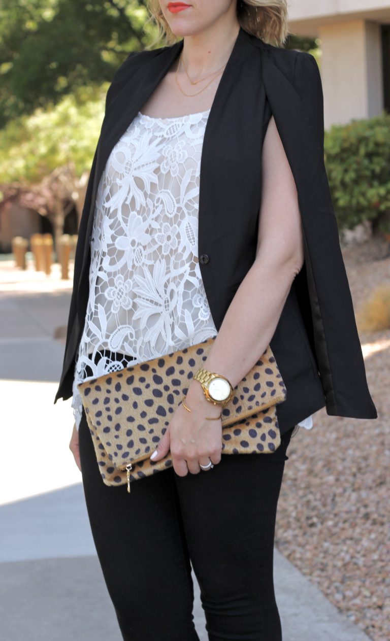 Date Night Style // Leopard Print & Lace | Middle Of Somewhere Blog