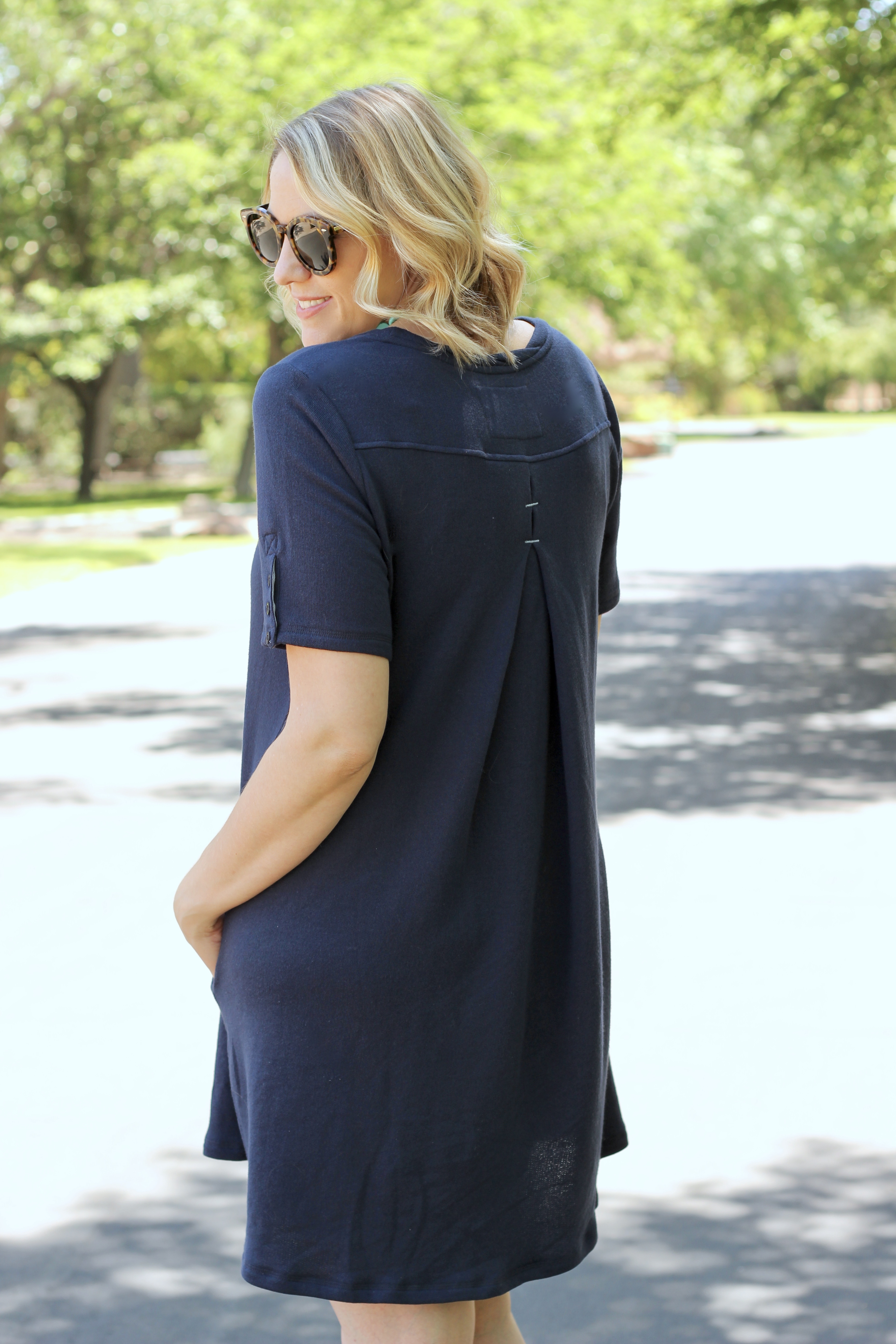 navy heidi dress 