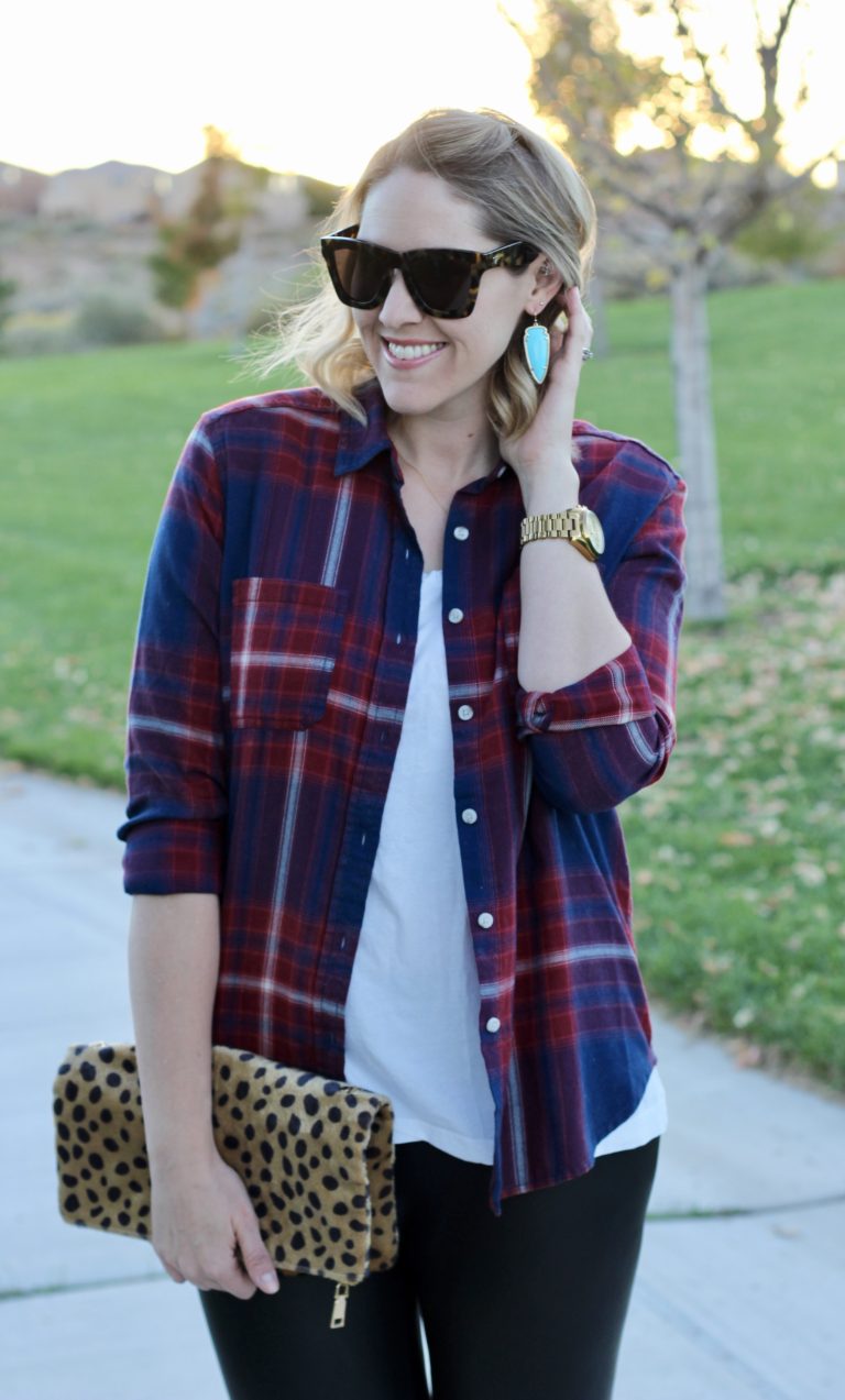 How To Style Plaid Two Ways Part Two Middle of Somewhere