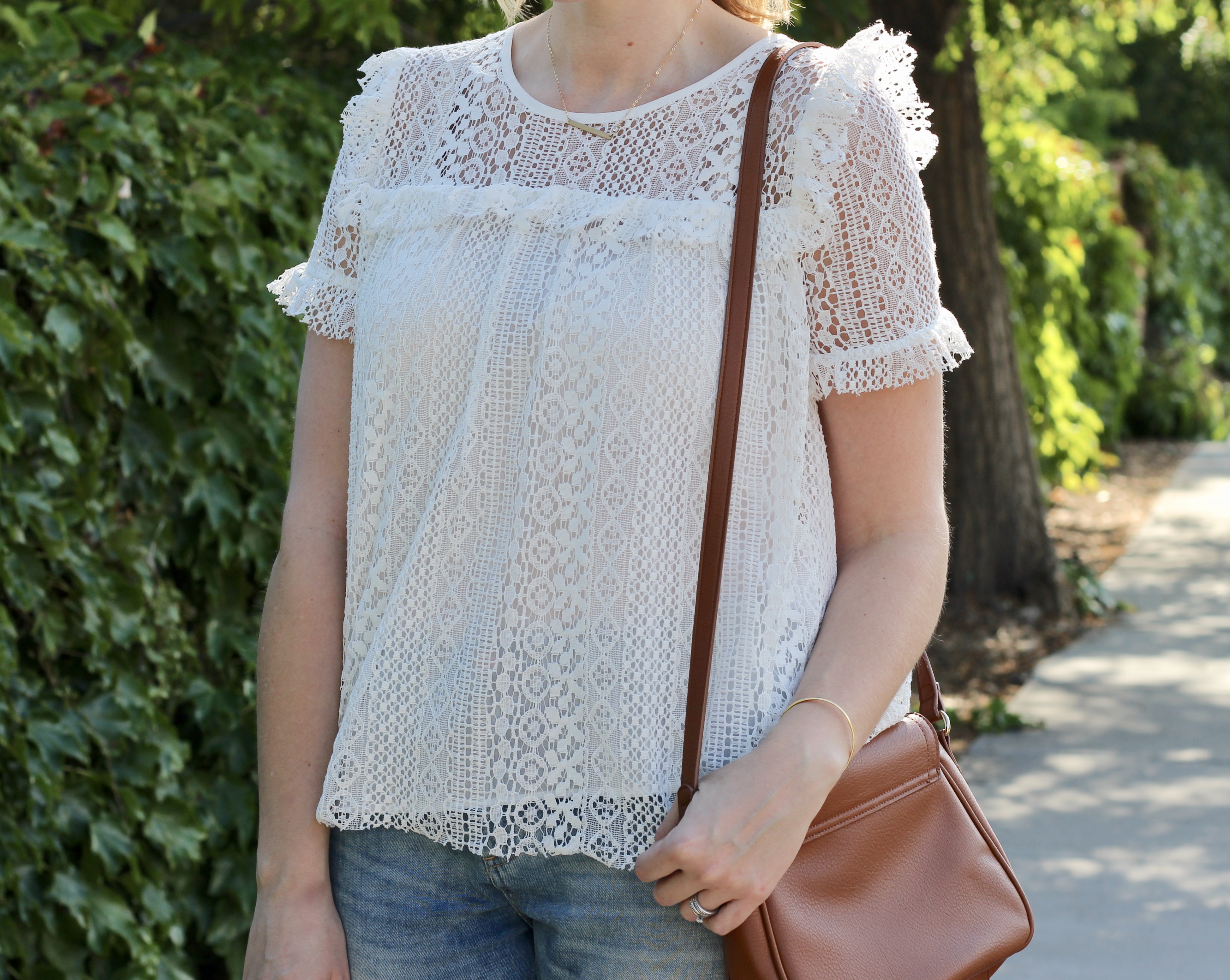the perfect lace top