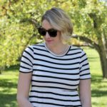 striped maxi dress for summer