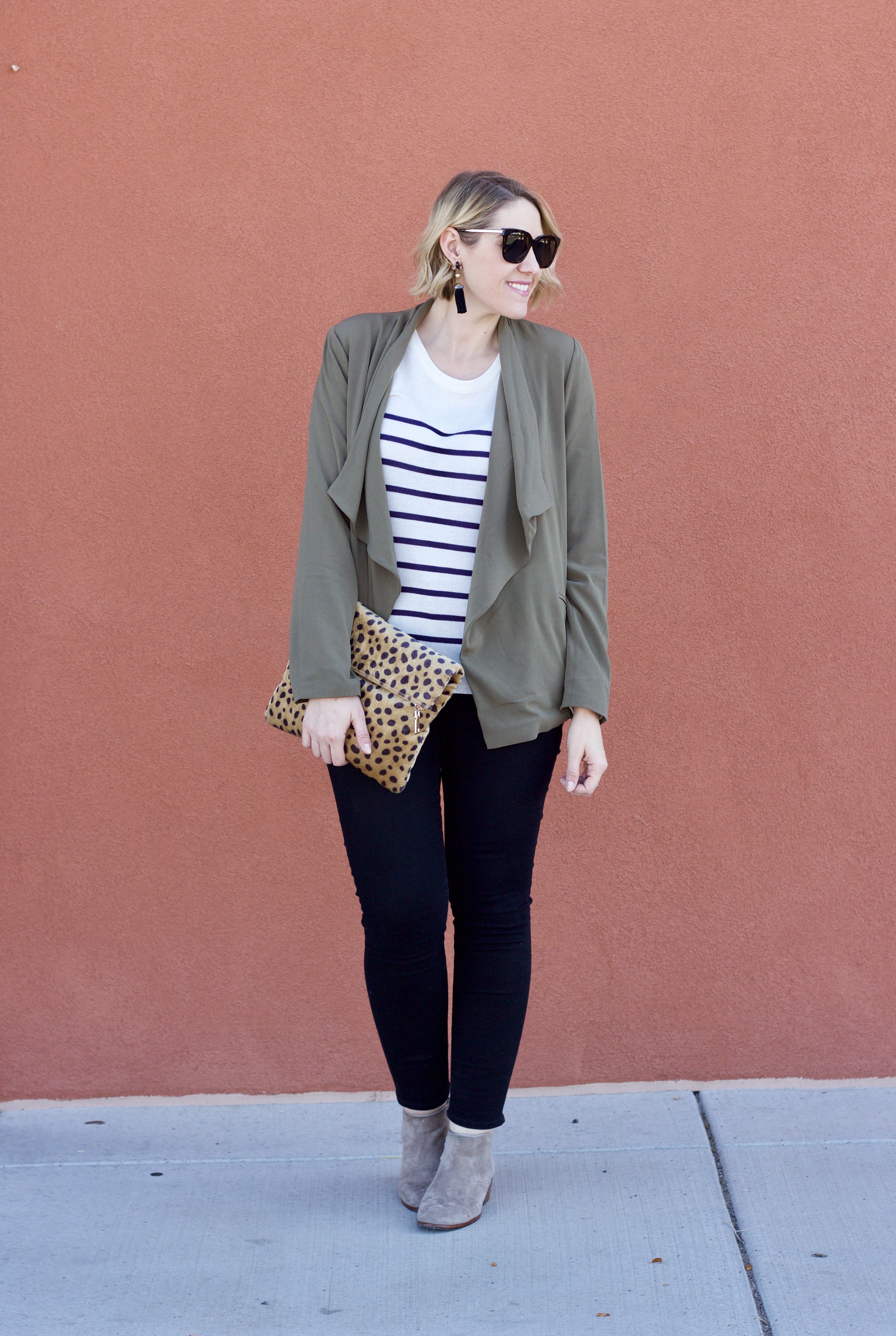 Tobi striped sweater for fall