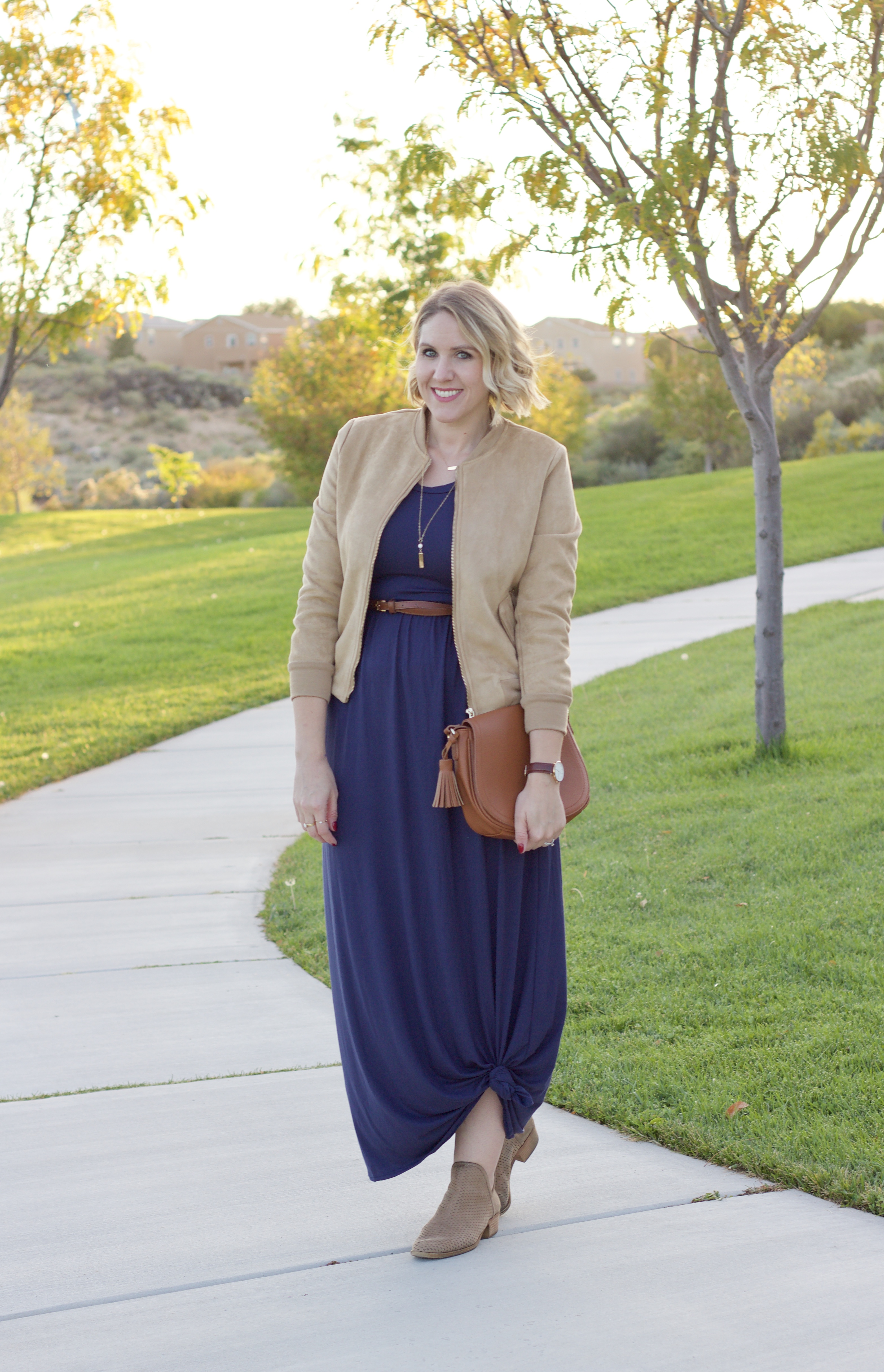 maxi dress for fall