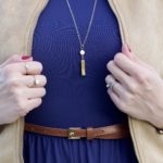 opal layered jewelry outfit