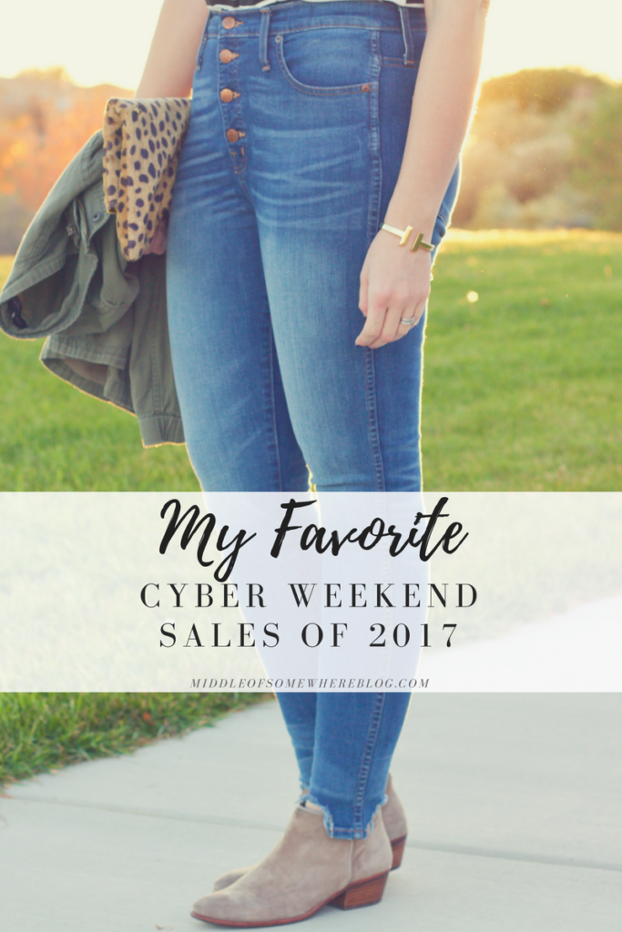 My Favorite Cyber Week Sales | Middle of Somewhere Blog