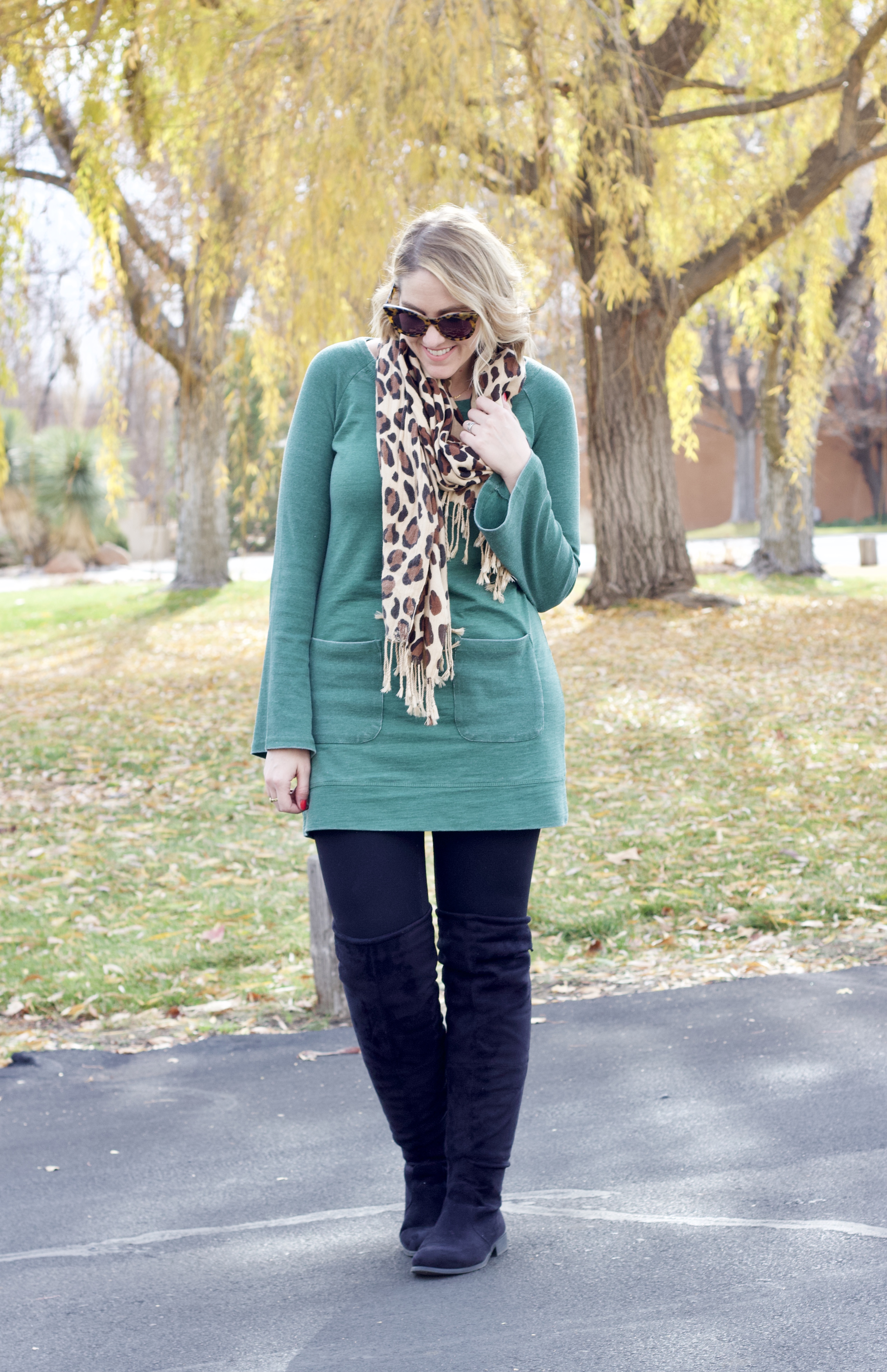 the perfect holiday tunic
