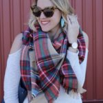 how to wear a blanket scarf