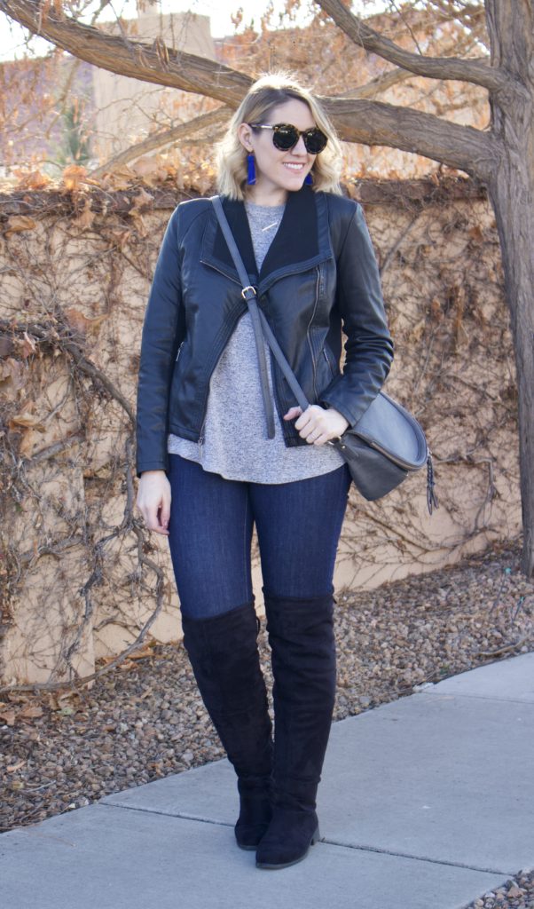 The Best Faux Leather Jacket Under 50 Middle of Somewhere