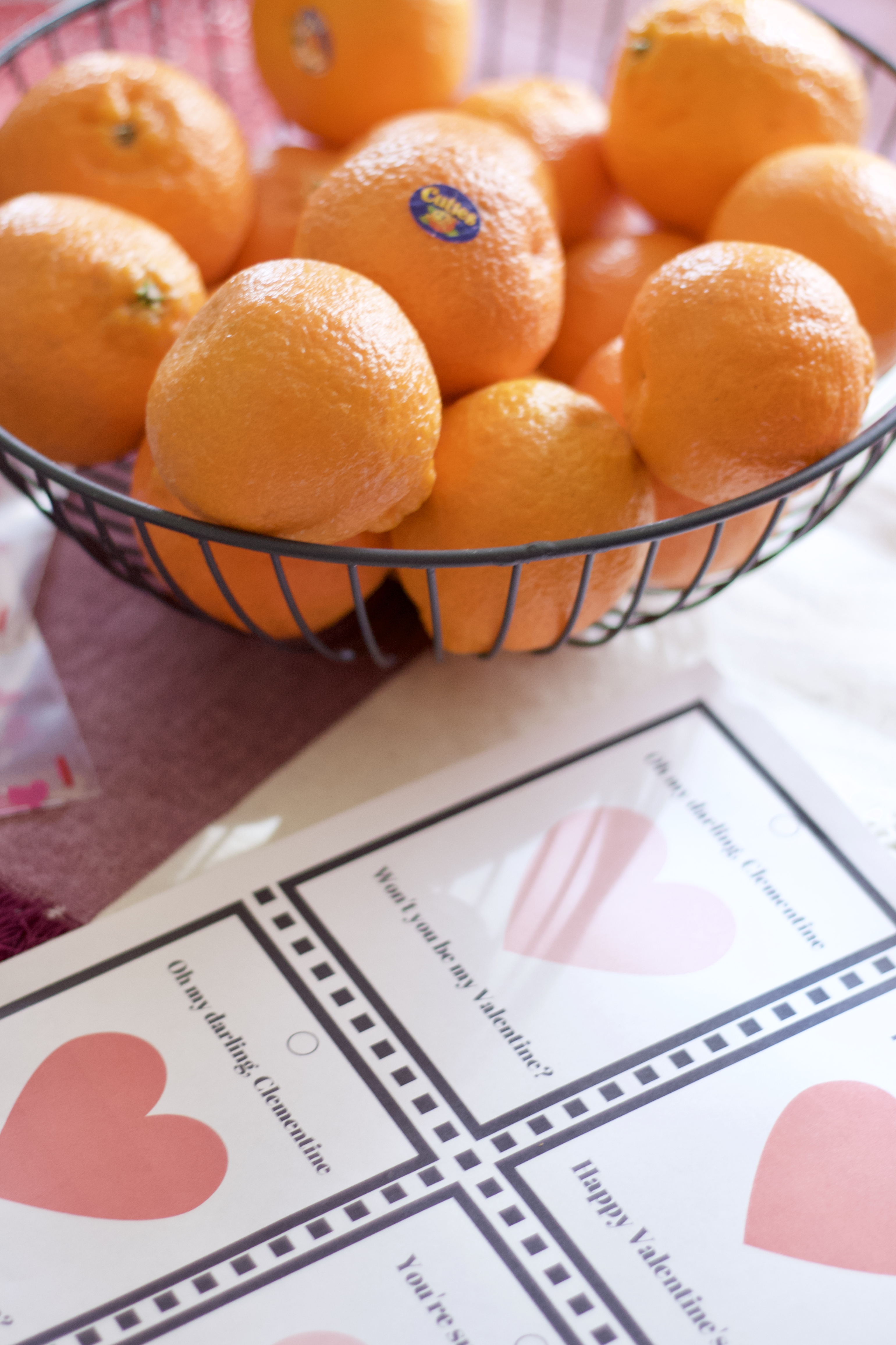 healthy DIY valentines, cuties, #valentinesday #freeprintable #diyvalentine