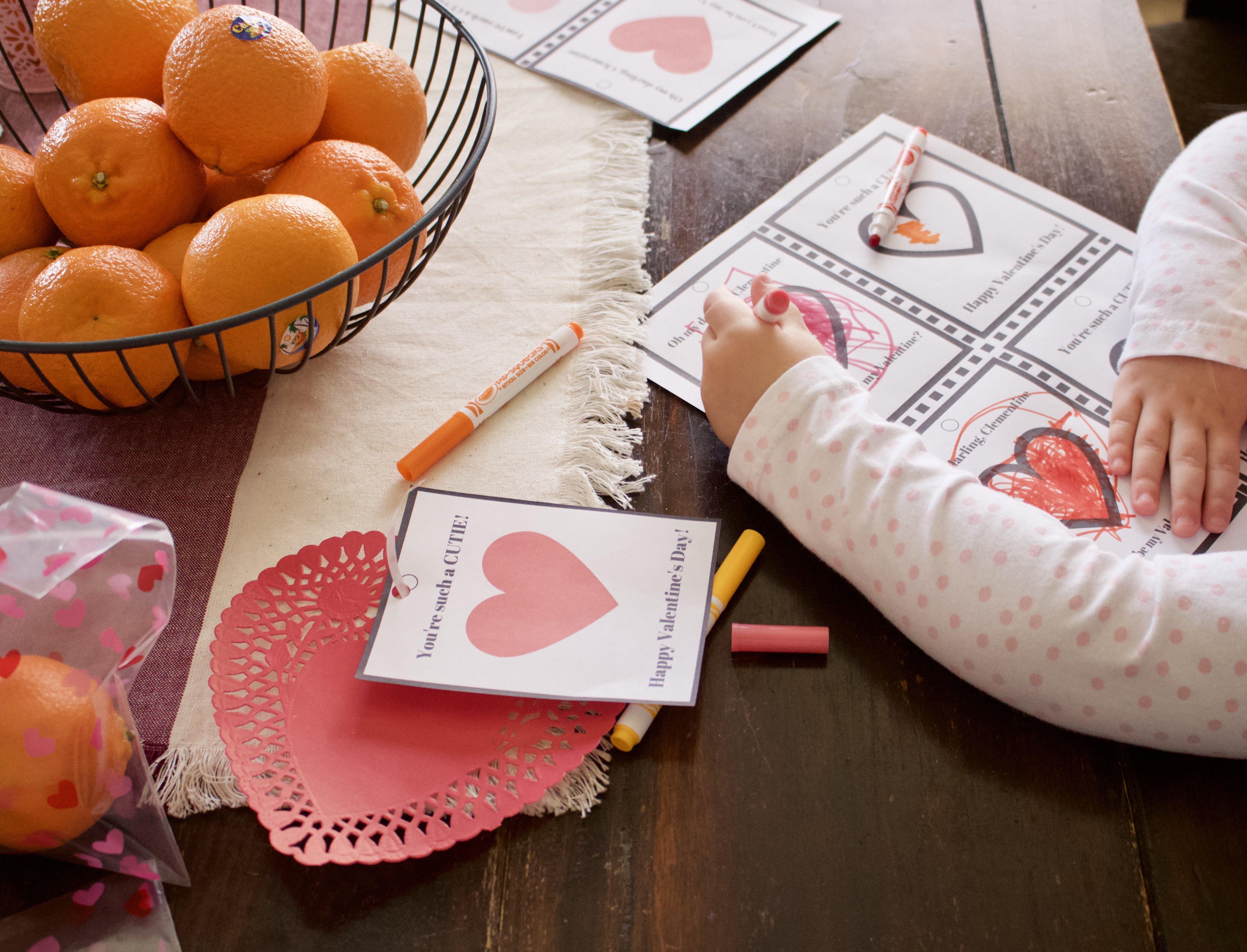 free valentine printable, healthy easy DIY valentine