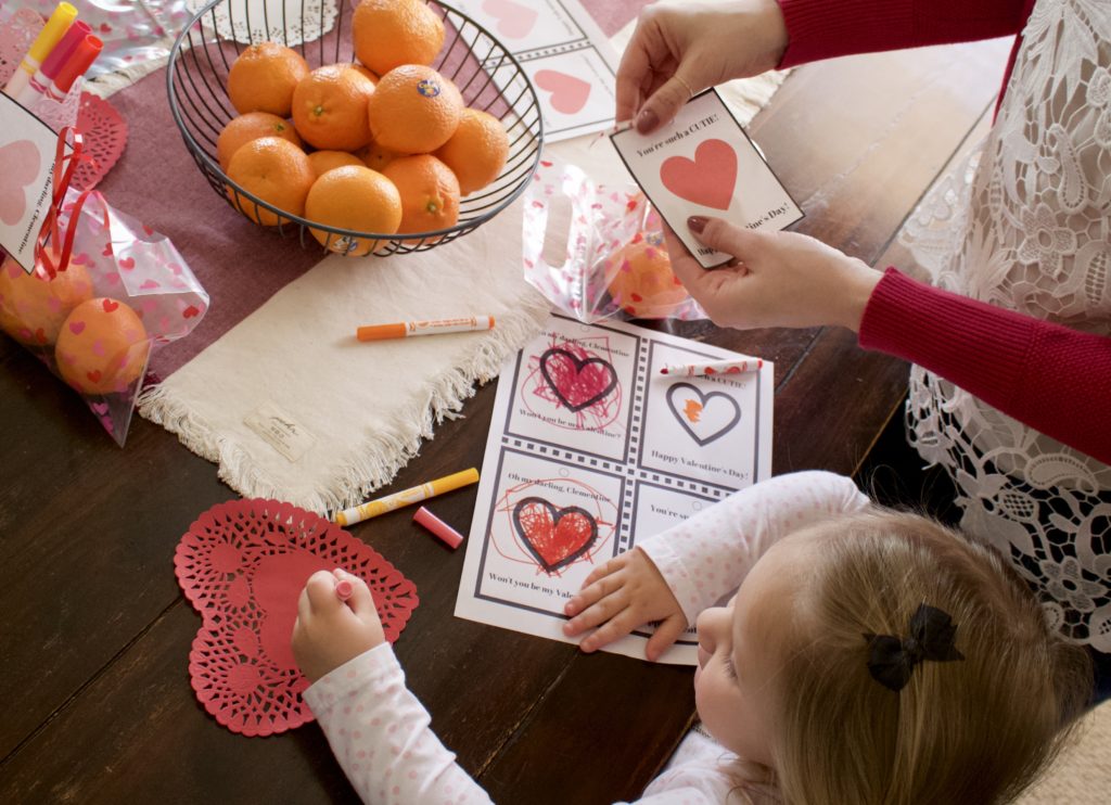 Easy Healthy DIY Valentine Free Printable Middle Of Somewhere