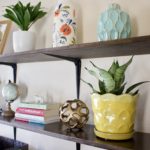 affordable DIY shelves #diy #diyshelves #diyhomedecor