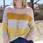 sugarfix by baublebar tassel necklace #baublebar #targetstyle #stripedsweater