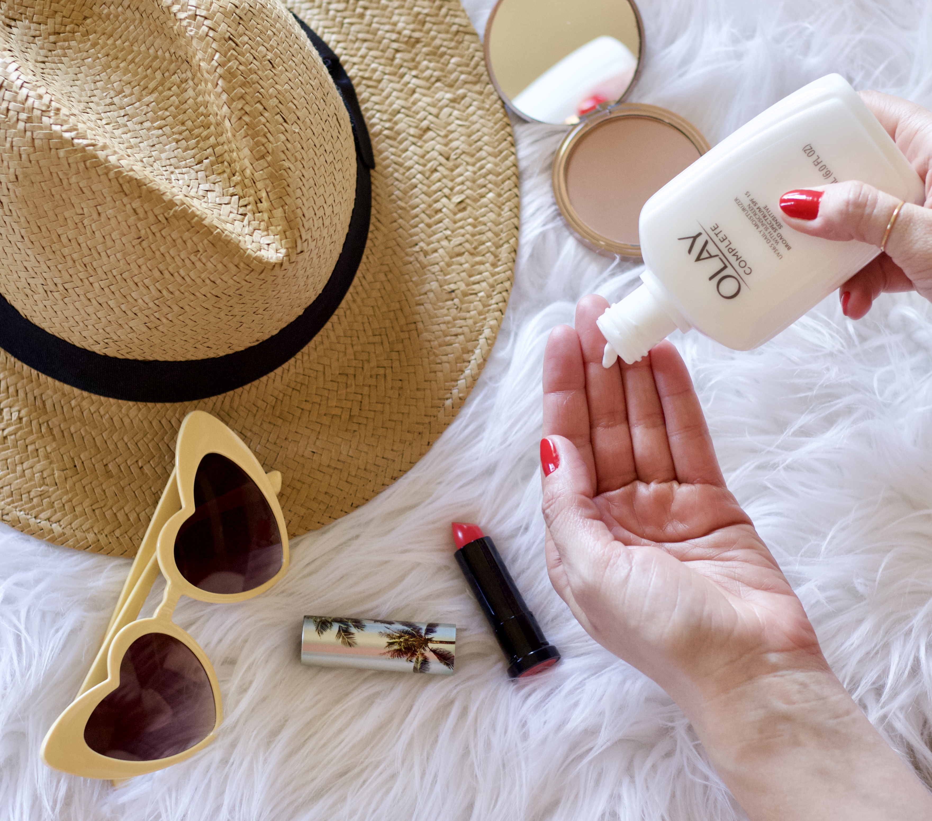 protect your skin for summer olay moisturizer #sunprotection #summerskincare #skincarefavorites