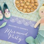 mermaid themed 3rd birthday party #mermaid #mermaidparty #birthdayparty #partydecor