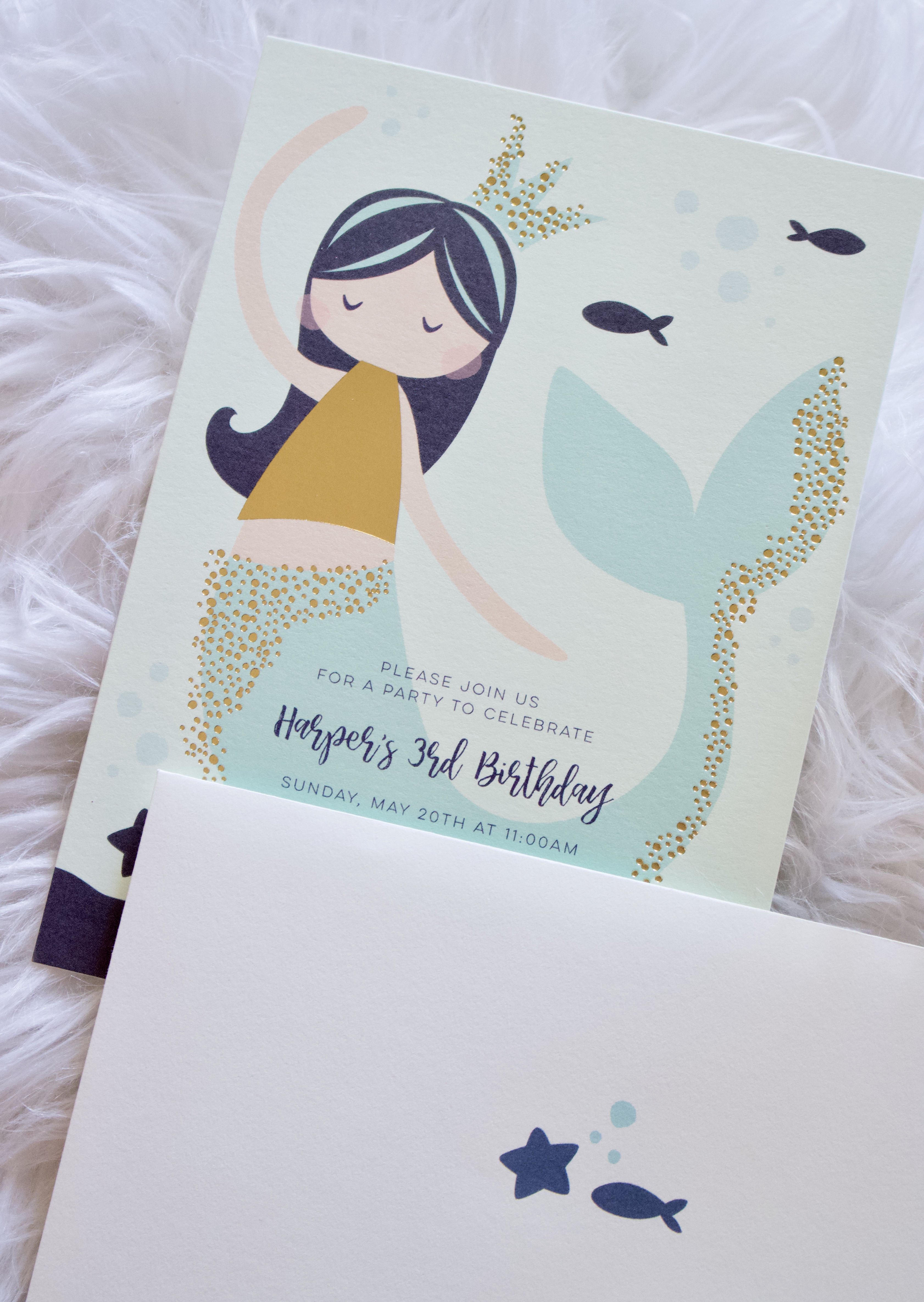 minted mermaid birthday party invitations #birthdayparty #mermaidparty #mermaid #partyinvitation