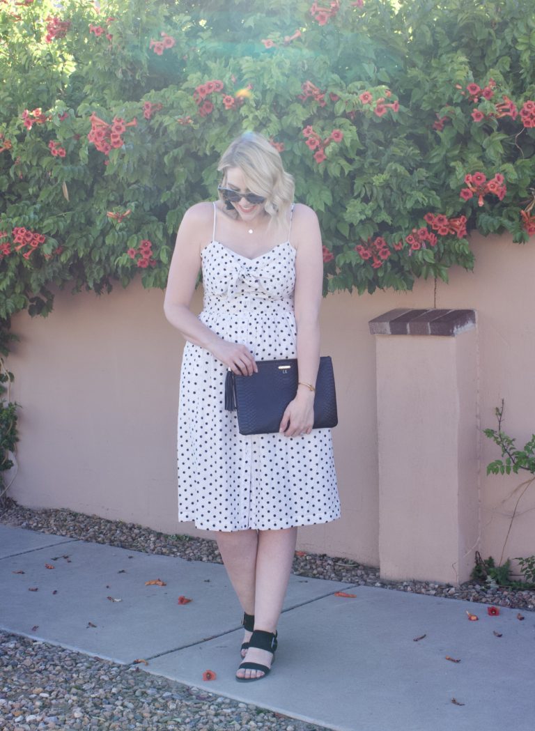 Dot Dazy Dot Midi Dress