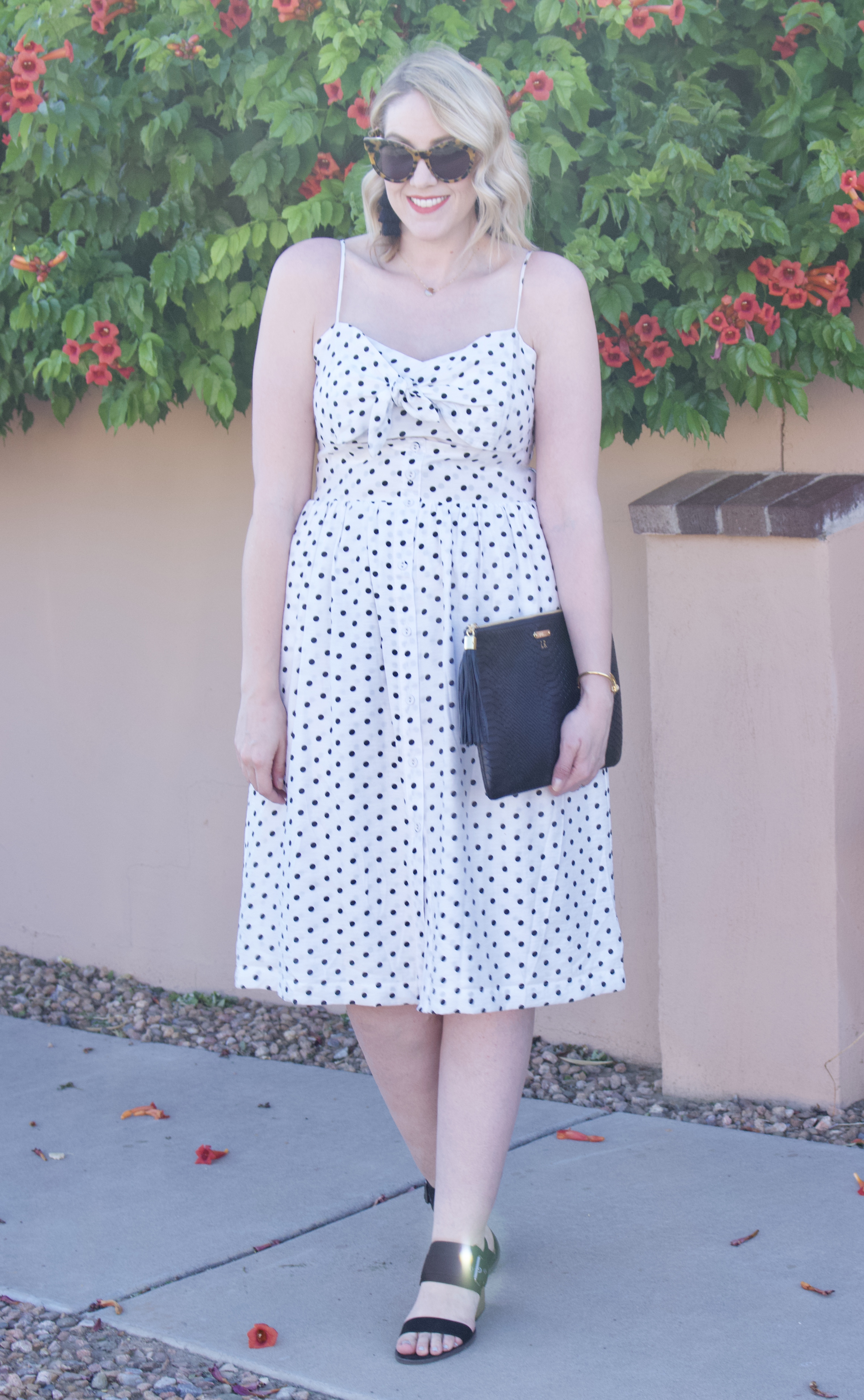 Target black and white polka hot sale dot dress