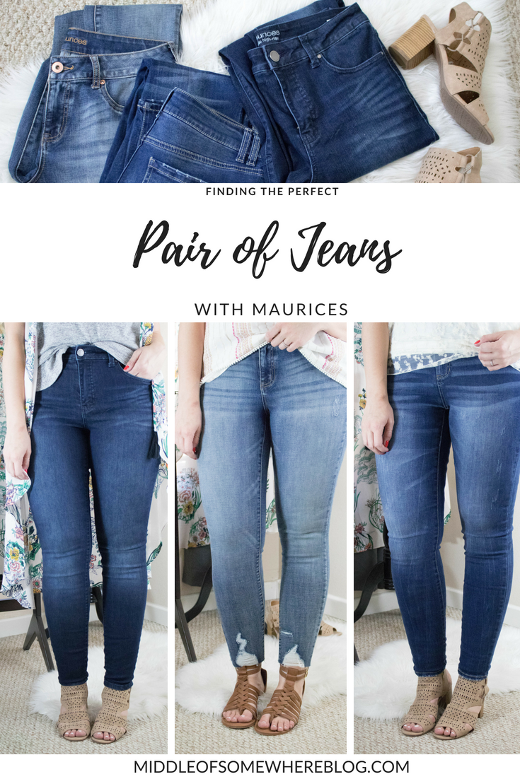 finding the perfect pair of jeans with maurices