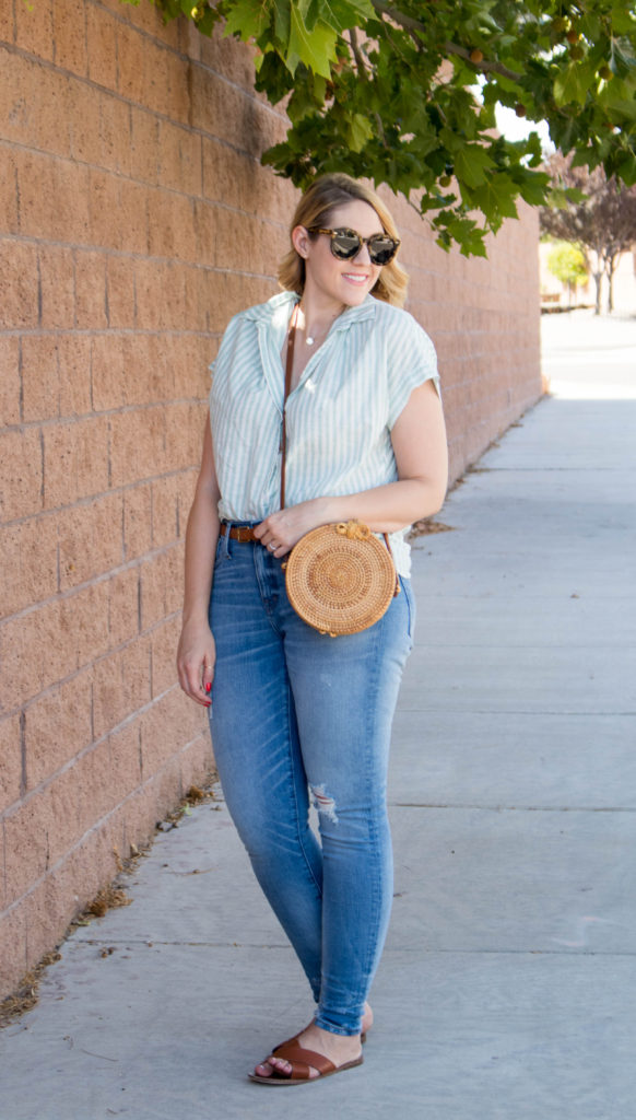 Circle Rattan Statement Bag: The Weekly Style Edit - Middle of Somewhere