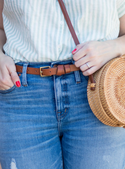 Circle Rattan Statement Bag: The Weekly Style Edit