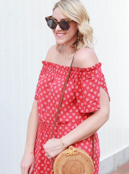 Red Floral Maxi Dress: The Weekly Style Edit