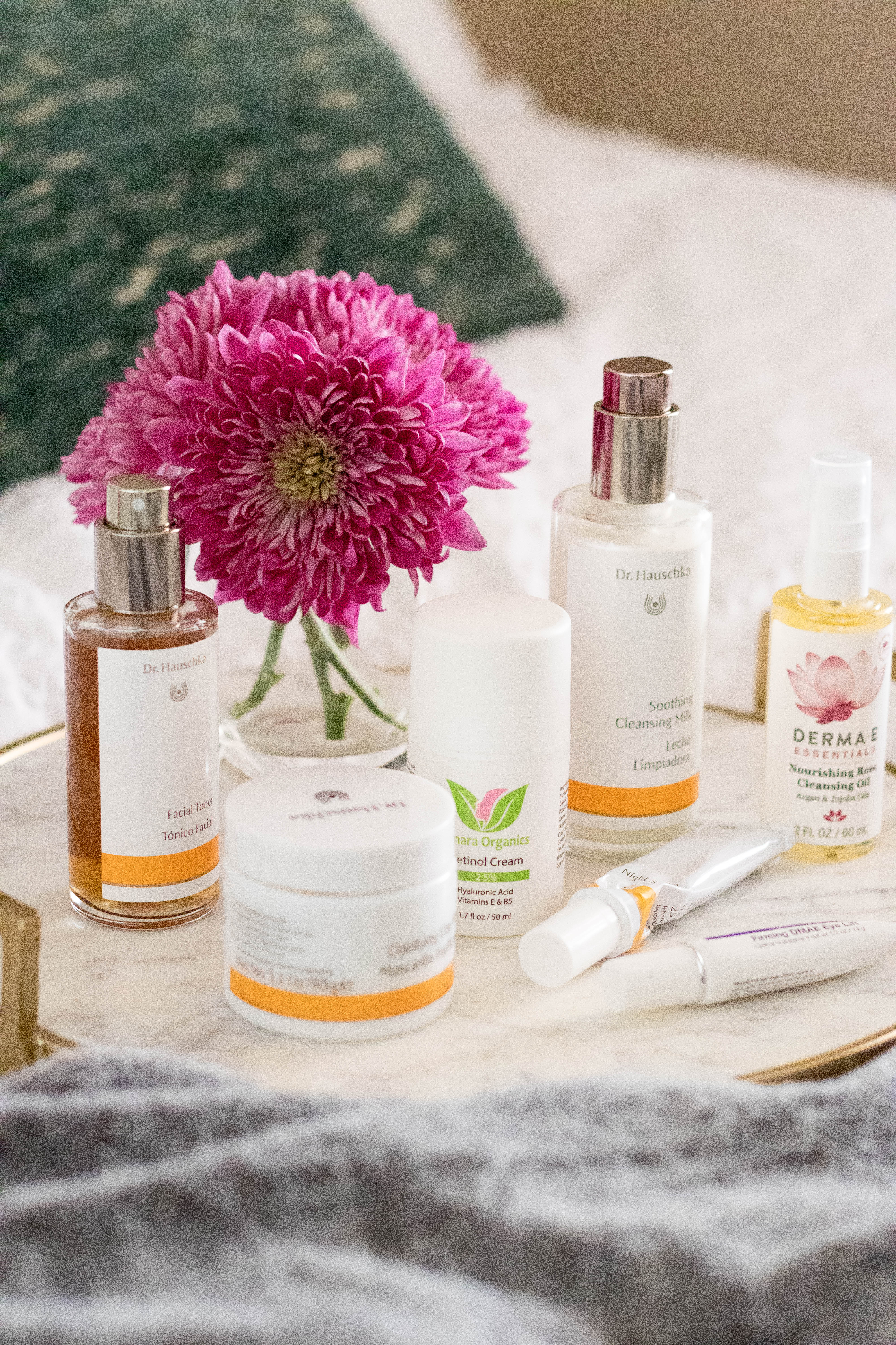 clean beauty favorites nightly skincare routine