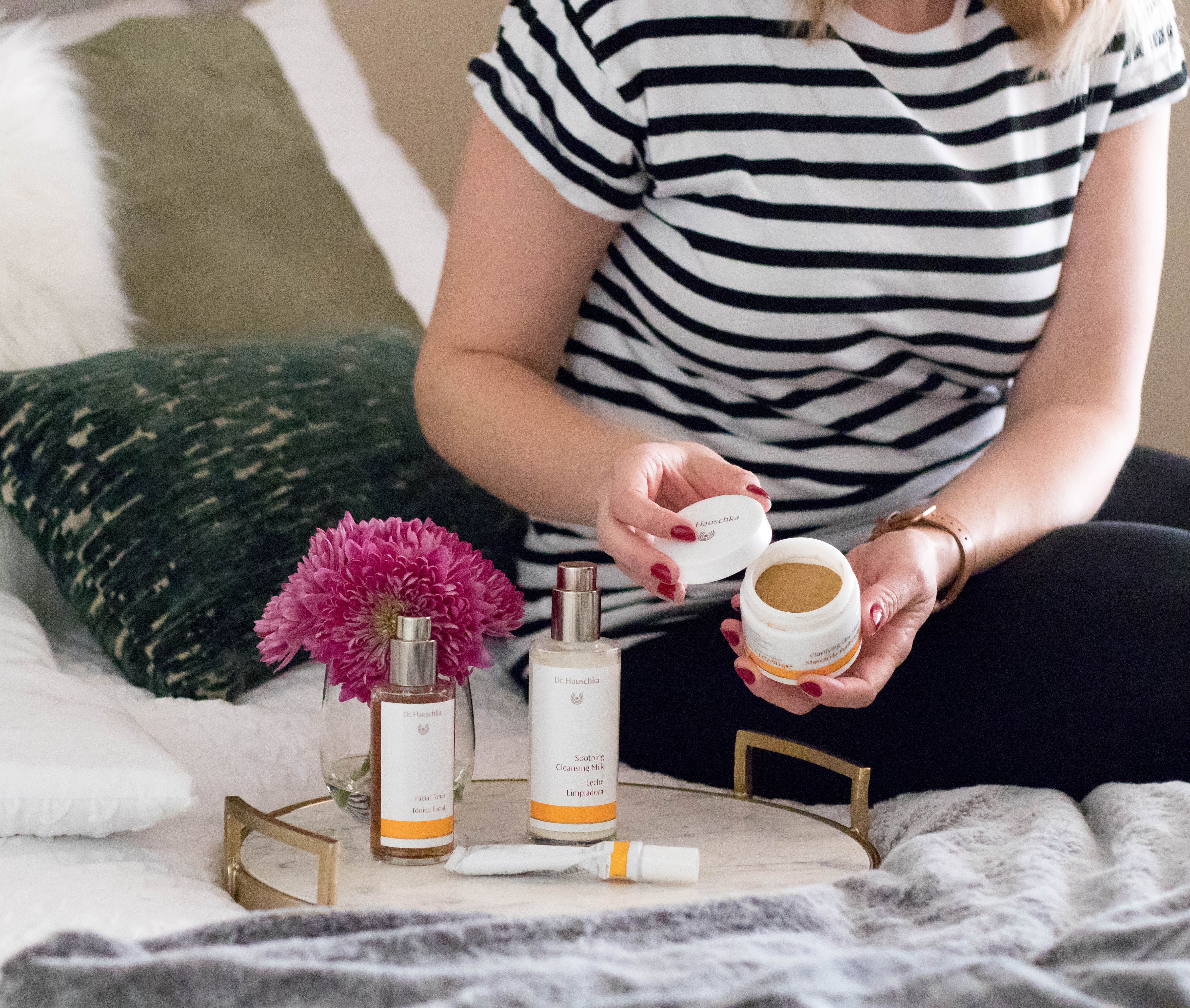 dr hauschka products skincare routine #skincare #nighttimeskincare #cleanbeauty