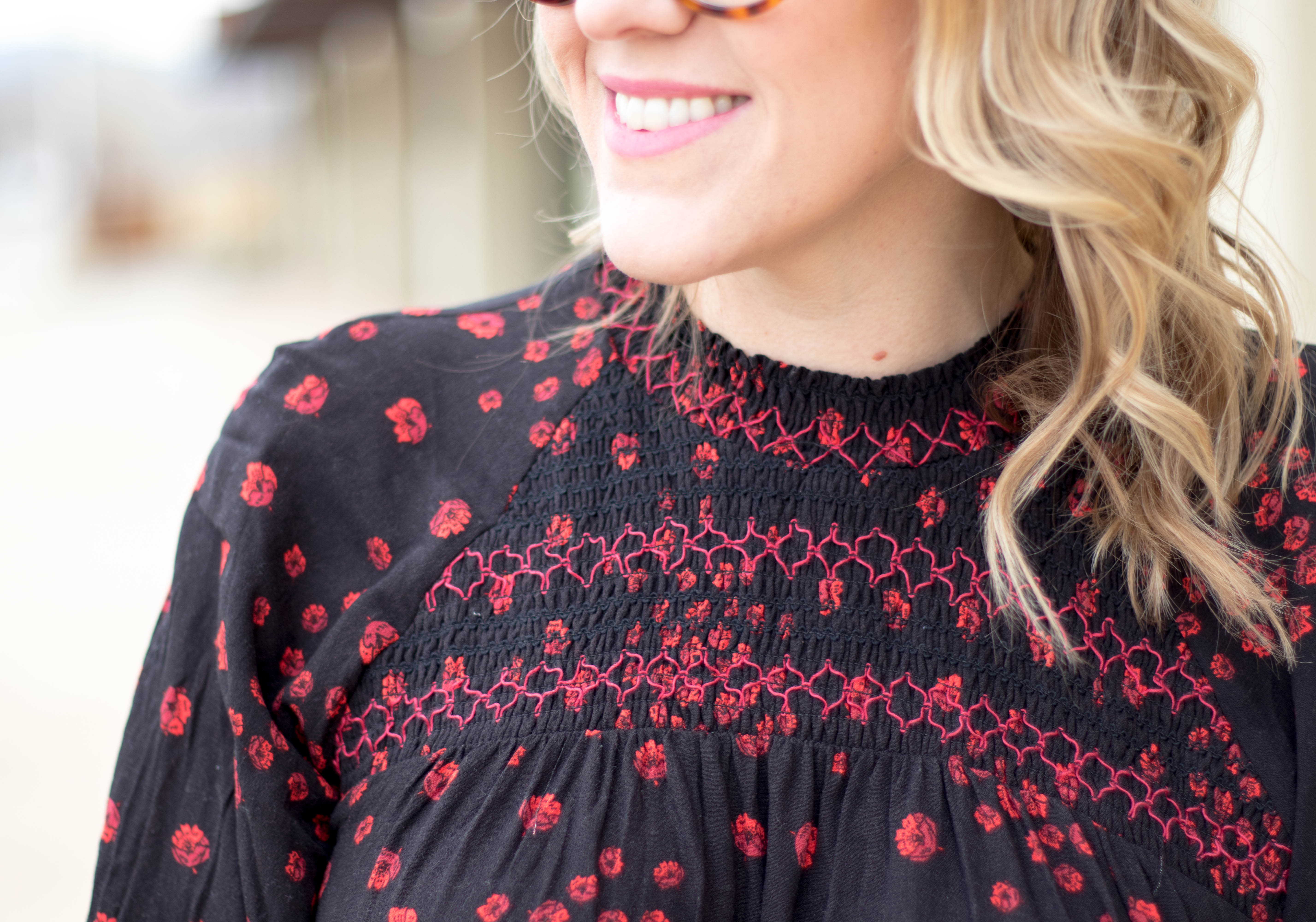 free people flowers in her hair tunic #freepeople #embroidery #outfitdetails