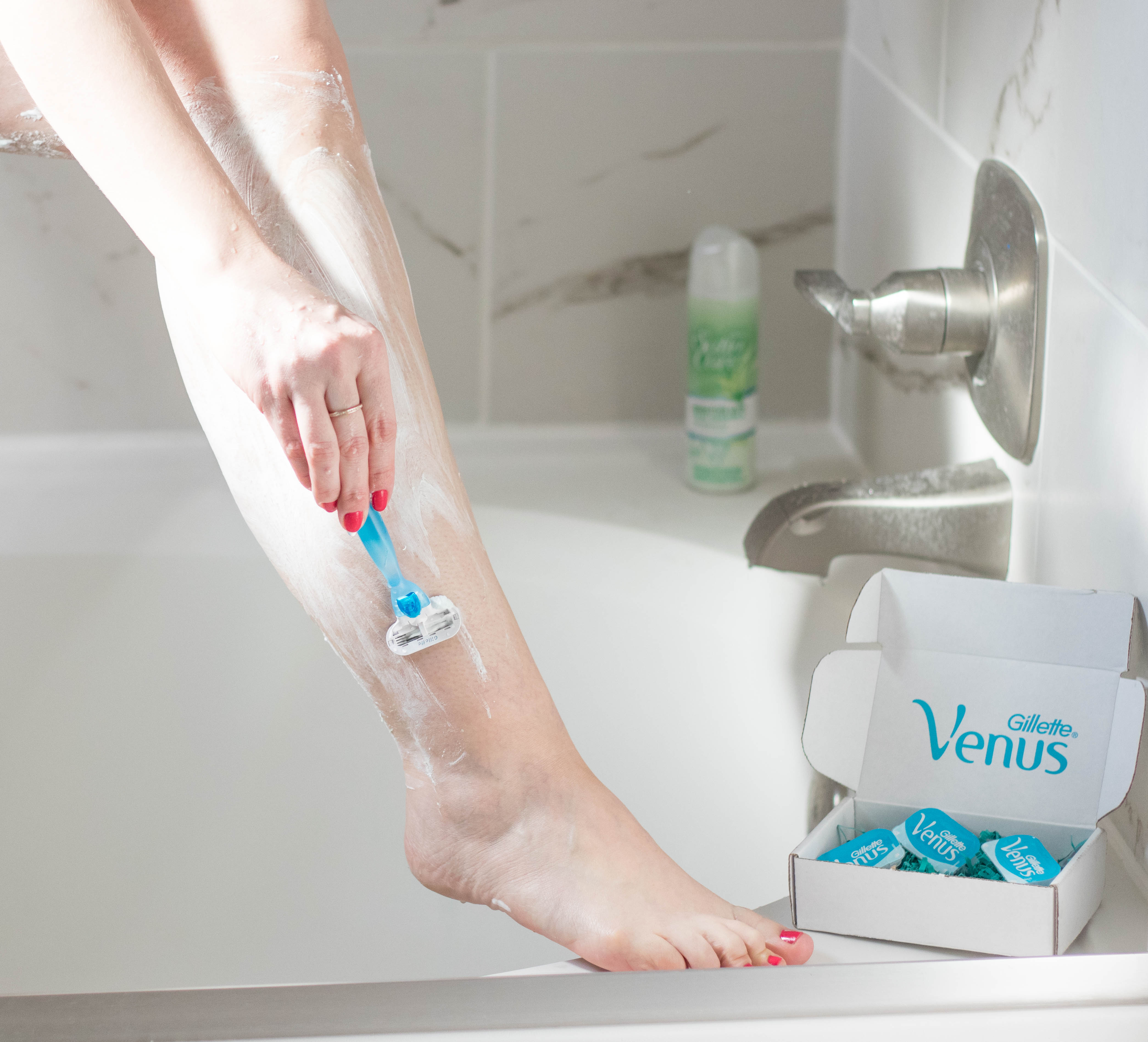 gilette's venus direct shave club #gilette #skincare #venusrazor