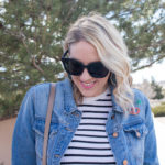 the weekly style edit classic denim jacket #styleblogger #denimjacket #jcrew